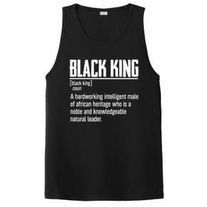 African Pride Black History Month Black King Definition Cute Gift PosiCharge Competitor Tank