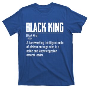 African Pride Black History Month Black King Definition Cute Gift T-Shirt