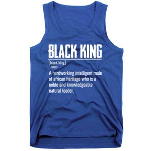 African Pride Black History Month Black King Definition Cute Gift Tank Top