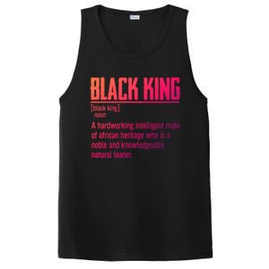 African Pride Black History Month Black King Definition Cute Gift PosiCharge Competitor Tank