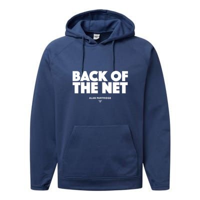 Alan Partridge Back Of The Net Performance Fleece Hoodie