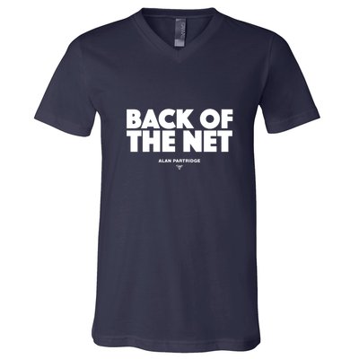 Alan Partridge Back Of The Net V-Neck T-Shirt