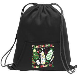 Apdl Professional Baby Wrapper Funny Christmas Nicu Nurse Sweatshirt Cinch Pack Bag