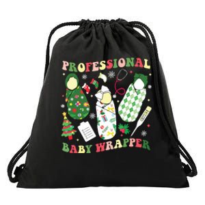 Apdl Professional Baby Wrapper Funny Christmas Nicu Nurse Drawstring Bag