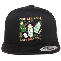 Apdl Professional Baby Wrapper Funny Christmas Nicu Nurse Flat Bill Trucker Hat