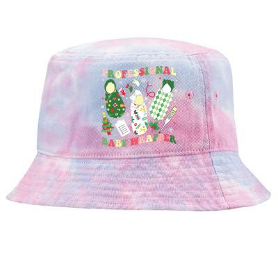 Apdl Professional Baby Wrapper Funny Christmas Nicu Nurse Tie-Dyed Bucket Hat