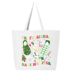 Apdl Professional Baby Wrapper Funny Christmas Nicu Nurse 25L Jumbo Tote