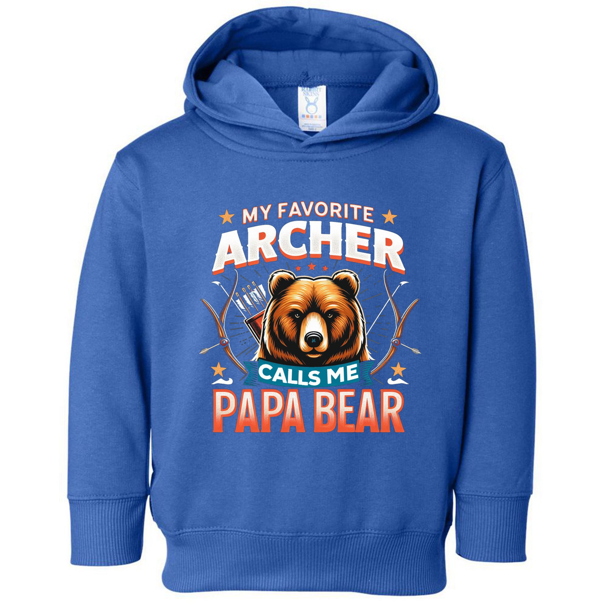 Archery Papa Bear My Favorite Archer Calls Me Papa Bear Cute Gift Toddler Hoodie