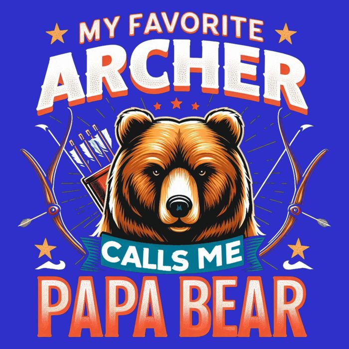 Archery Papa Bear My Favorite Archer Calls Me Papa Bear Cute Gift Tank Top
