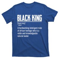 African Pride Black History Month Black King Definition Gift T-Shirt