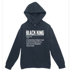 African Pride Black History Month Black King Definition Gift Urban Pullover Hoodie