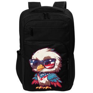 America Patriotic Bald Eagle Impact Tech Backpack