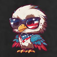 America Patriotic Bald Eagle 11oz C Handle Ceramic Mug