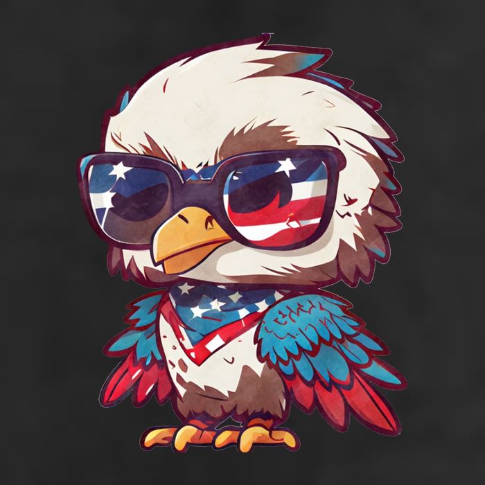 America Patriotic Bald Eagle 11oz C Handle Ceramic Mug