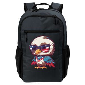 America Patriotic Bald Eagle Daily Commute Backpack