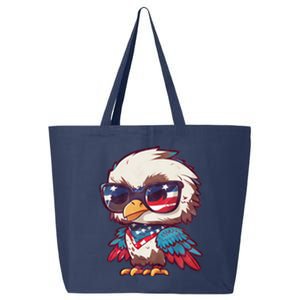 America Patriotic Bald Eagle 25L Jumbo Tote