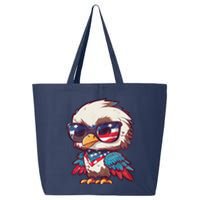 America Patriotic Bald Eagle 25L Jumbo Tote