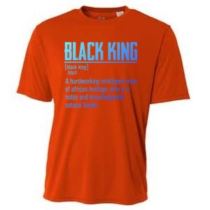 African Pride Black History Month Black King Definition Cute Gift Cooling Performance Crew T-Shirt