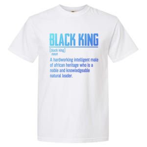 African Pride Black History Month Black King Definition Cute Gift Garment-Dyed Heavyweight T-Shirt