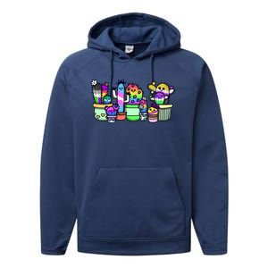 A Prickly Bunch Performance Fleece Hoodie