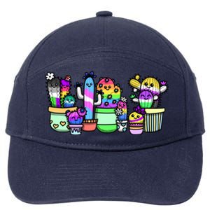 A Prickly Bunch 7-Panel Snapback Hat