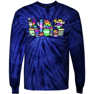 A Prickly Bunch Tie-Dye Long Sleeve Shirt