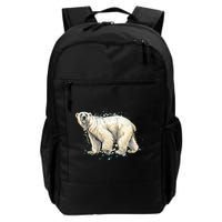 Abstract Polar Bear From A Splash Backpack