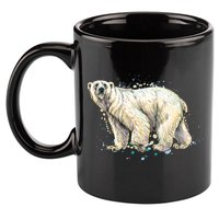 Abstract Polar Bear From A Splash 11oz C Handle Ceramic Mug
