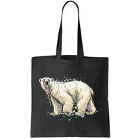 Abstract Polar Bear From A Splash Bag