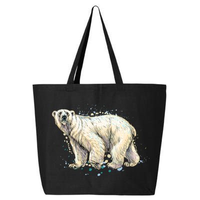 Abstract Polar Bear From A Splash 25L Jumbo Tote