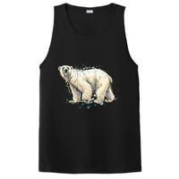 Abstract Polar Bear From A Splash PosiCharge Competitor Tank