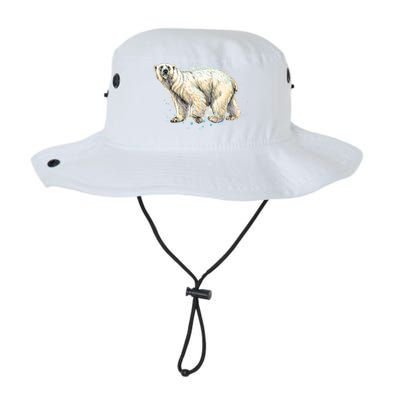 Abstract Polar Bear From A Splash Legacy Cool Fit Booney Bucket Hat