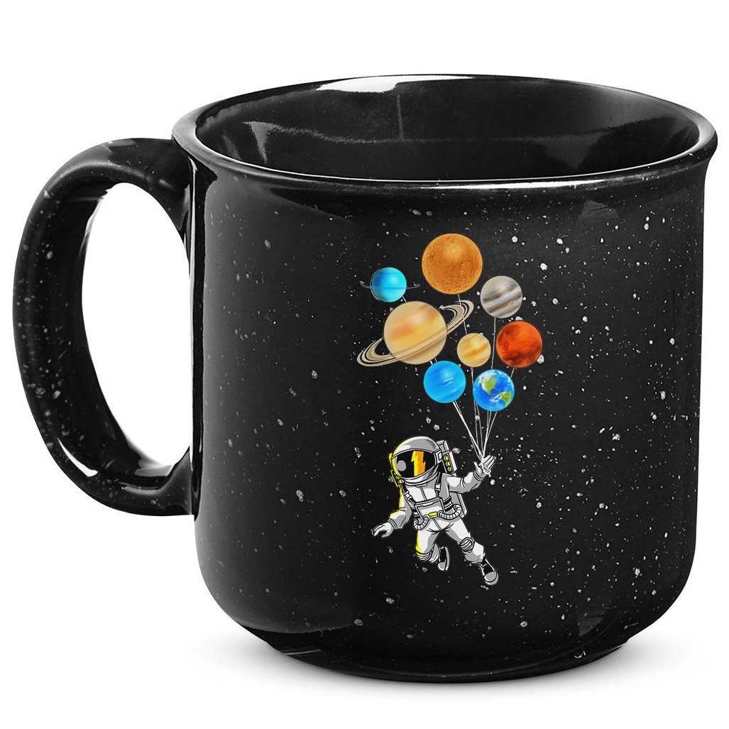 Astronaut Planet Balloons Super Gift For Space Space 15oz Campfire Ceramic Mug