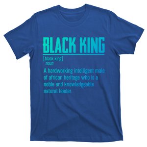 African Pride Black History Month Black King Definition Cute Gift T-Shirt