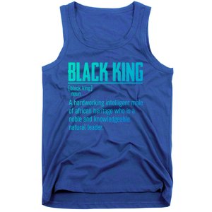 African Pride Black History Month Black King Definition Cute Gift Tank Top