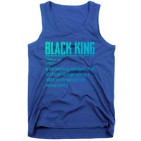 African Pride Black History Month Black King Definition Cute Gift Tank Top