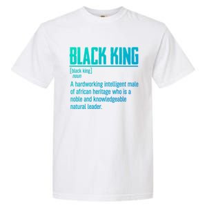 African Pride Black History Month Black King Definition Cute Gift Garment-Dyed Heavyweight T-Shirt