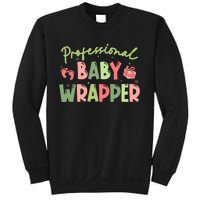 APDL Professional Baby Wrapper Funny Christmas NICU Nurse Sweatshirt