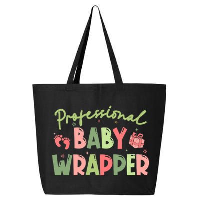 APDL Professional Baby Wrapper Funny Christmas NICU Nurse 25L Jumbo Tote