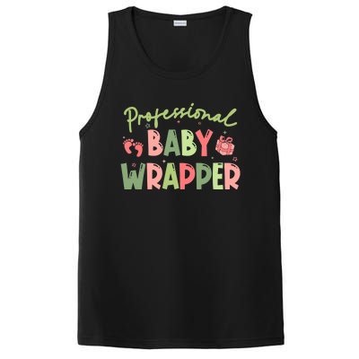 APDL Professional Baby Wrapper Funny Christmas NICU Nurse PosiCharge Competitor Tank