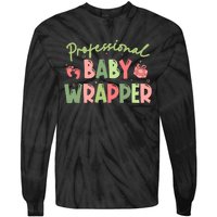 APDL Professional Baby Wrapper Funny Christmas NICU Nurse Tie-Dye Long Sleeve Shirt