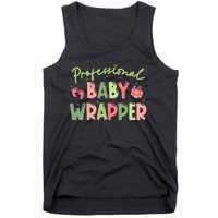 APDL Professional Baby Wrapper Funny Christmas NICU Nurse Tank Top