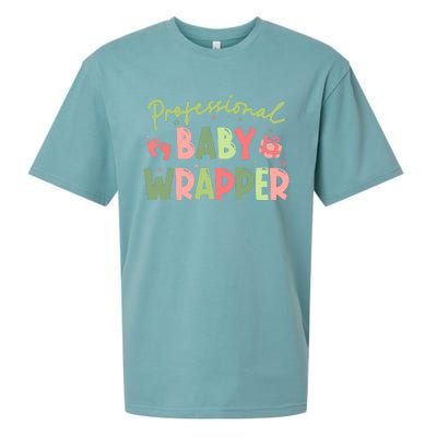 APDL Professional Baby Wrapper Funny Christmas NICU Nurse Sueded Cloud Jersey T-Shirt