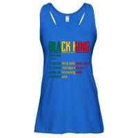 African Pride Black History Month Black King Definition Gift Ladies Essential Flowy Tank