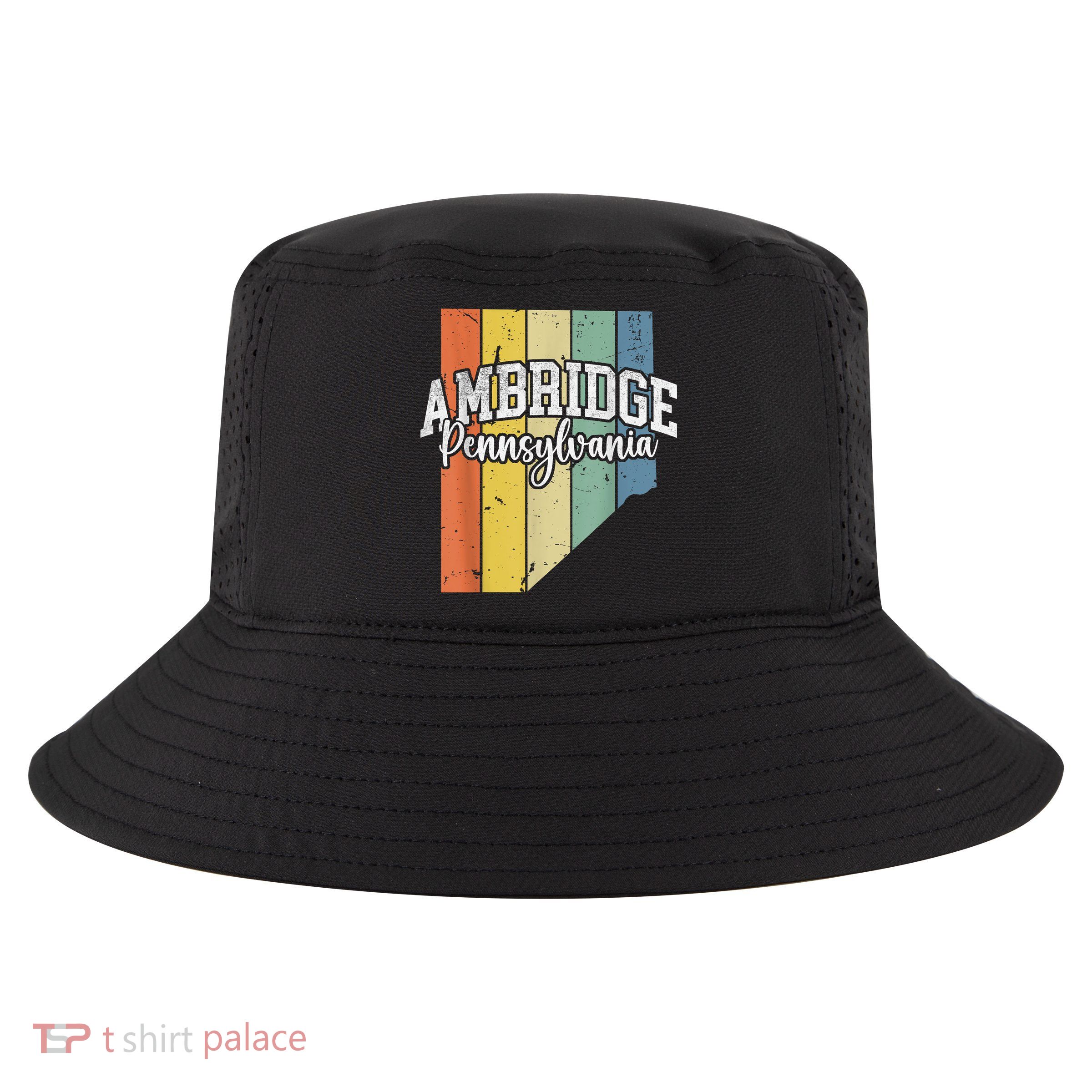 Ambridge Pennsylvania Bridger Pride 15003 Beaver County Cool Comfort Performance Bucket Hat