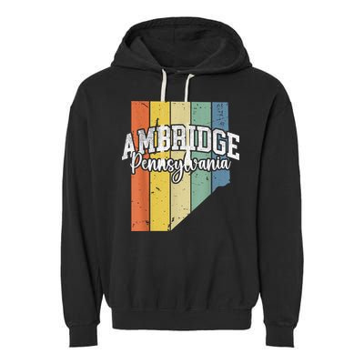 Ambridge Pennsylvania Bridger Pride 15003 Beaver County Garment-Dyed Fleece Hoodie