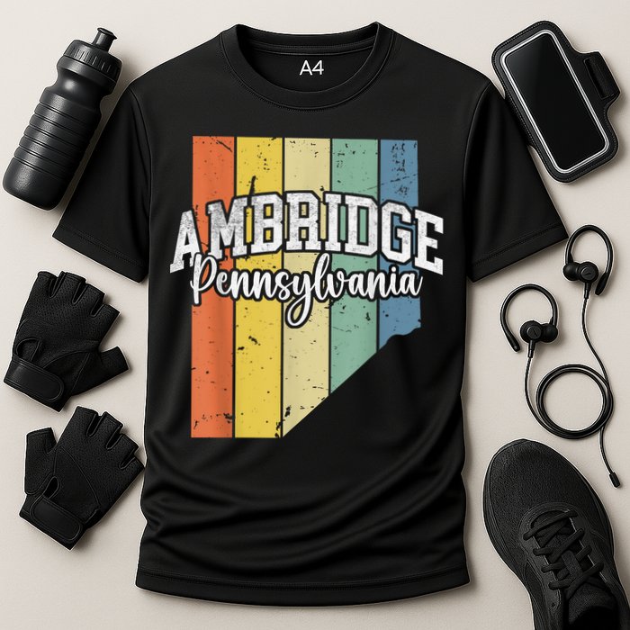 Ambridge Pennsylvania Bridger Pride 15003 Beaver County Cooling Performance Crew T-Shirt