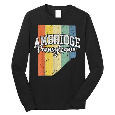 Ambridge Pennsylvania Bridger Pride 15003 Beaver County Long Sleeve Shirt