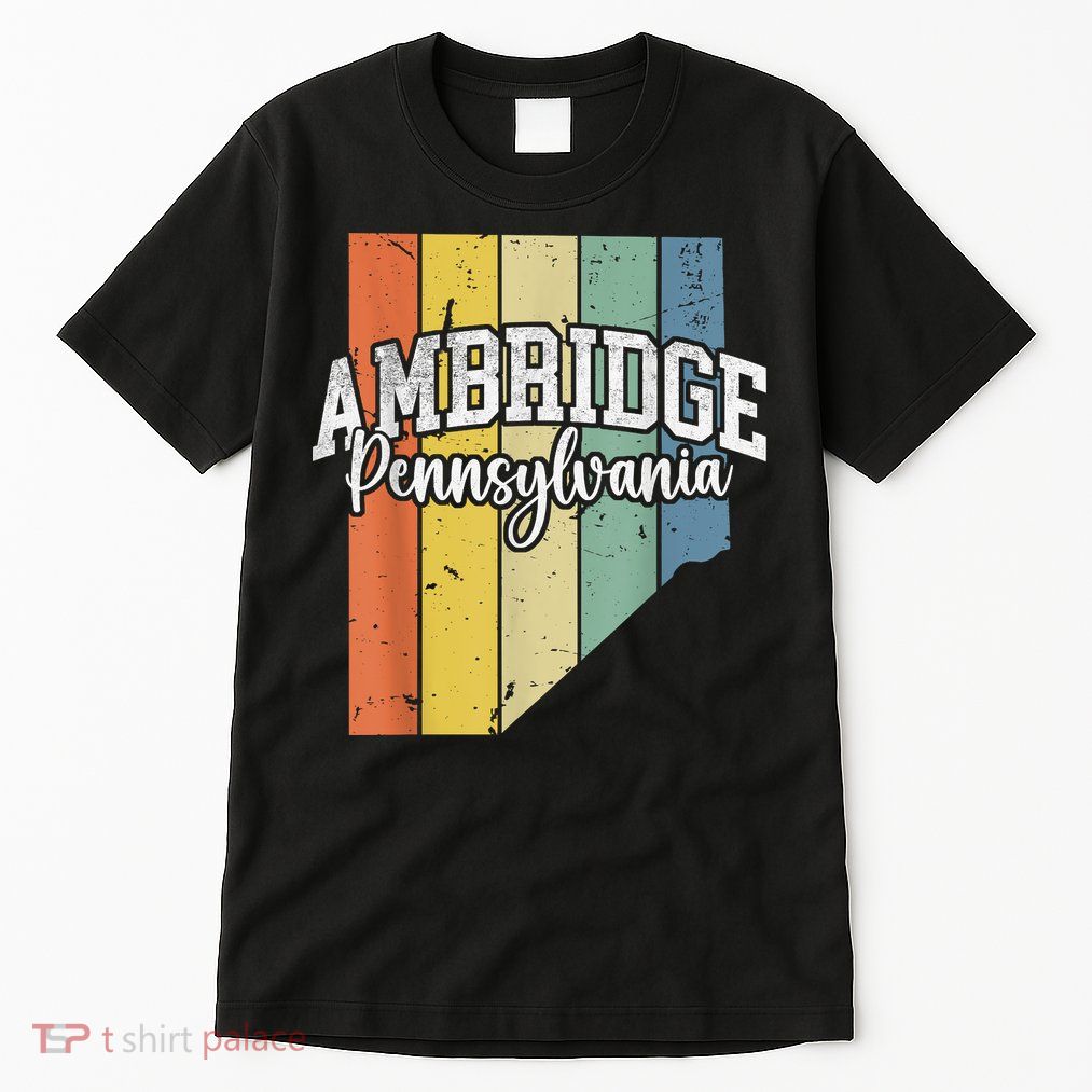 Ambridge Pennsylvania Bridger Pride 15003 Beaver County Tall T-Shirt