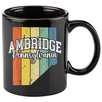 Ambridge Pennsylvania Bridger Pride 15003 Beaver County 11oz C Handle Ceramic Mug